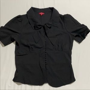 XOXO black blouse